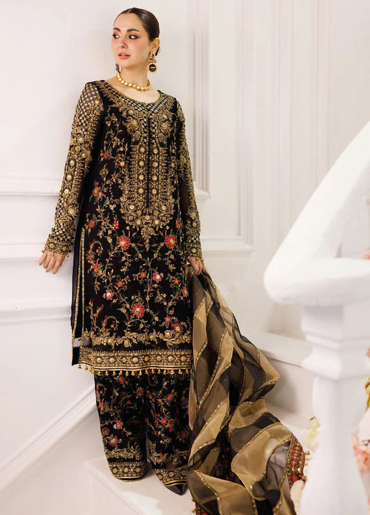 Dastan-E-Jashan by Charizma Embroidered Chiffon Suit Unstitched 3 Piece CR25DJ DJ5-03 - Formals Collection