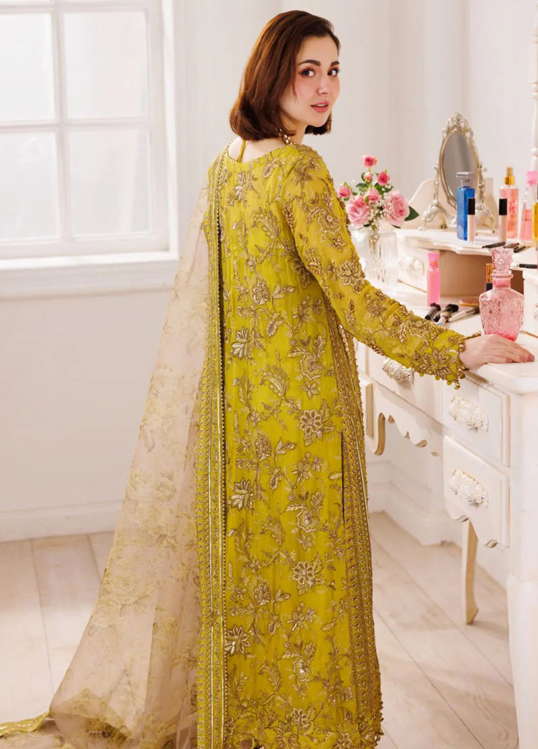 Dastan-E-Jashan by Charizma Embroidered Chiffon Suit Unstitched 3 Piece CR25DJ DJ5-04 - Formals Collection