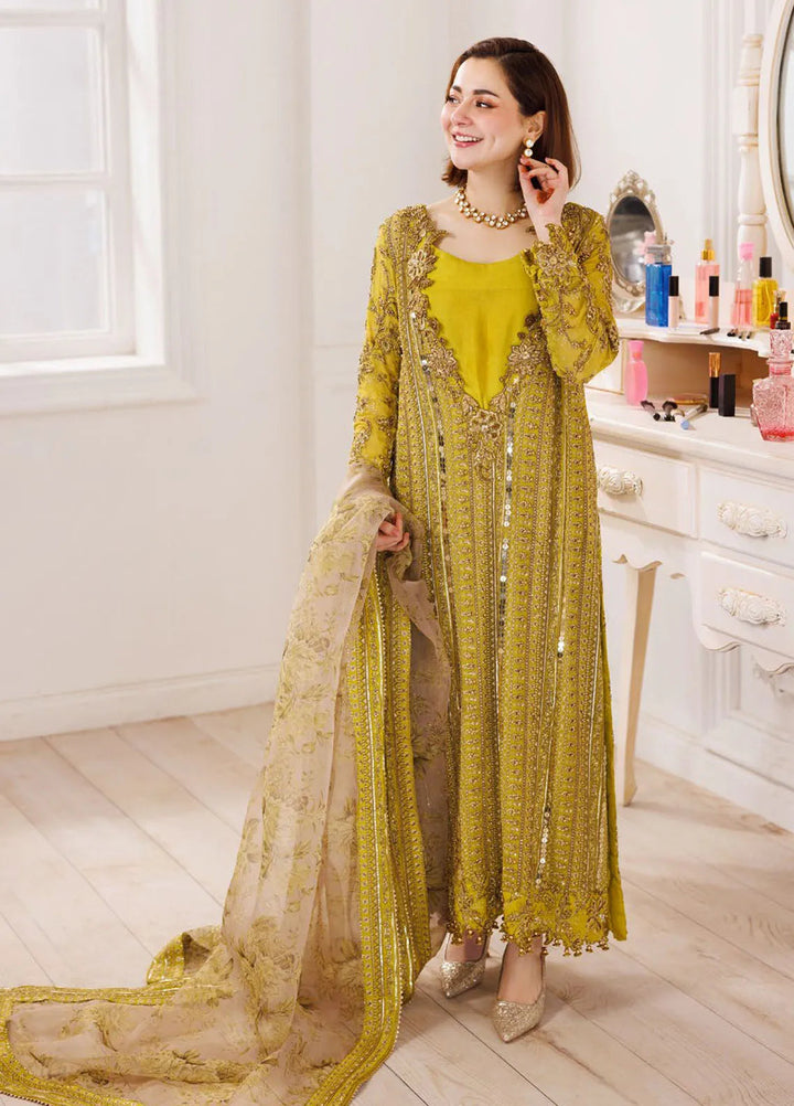 Dastan-E-Jashan by Charizma Embroidered Chiffon Suit Unstitched 3 Piece CR25DJ DJ5-04 - Formals Collection