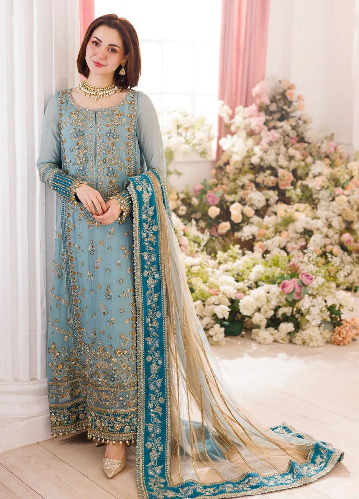 Dastan-E-Jashan by Charizma Embroidered Chiffon Suit Unstitched 3 Piece CR25DJ DJ5-08 - Formals Collection