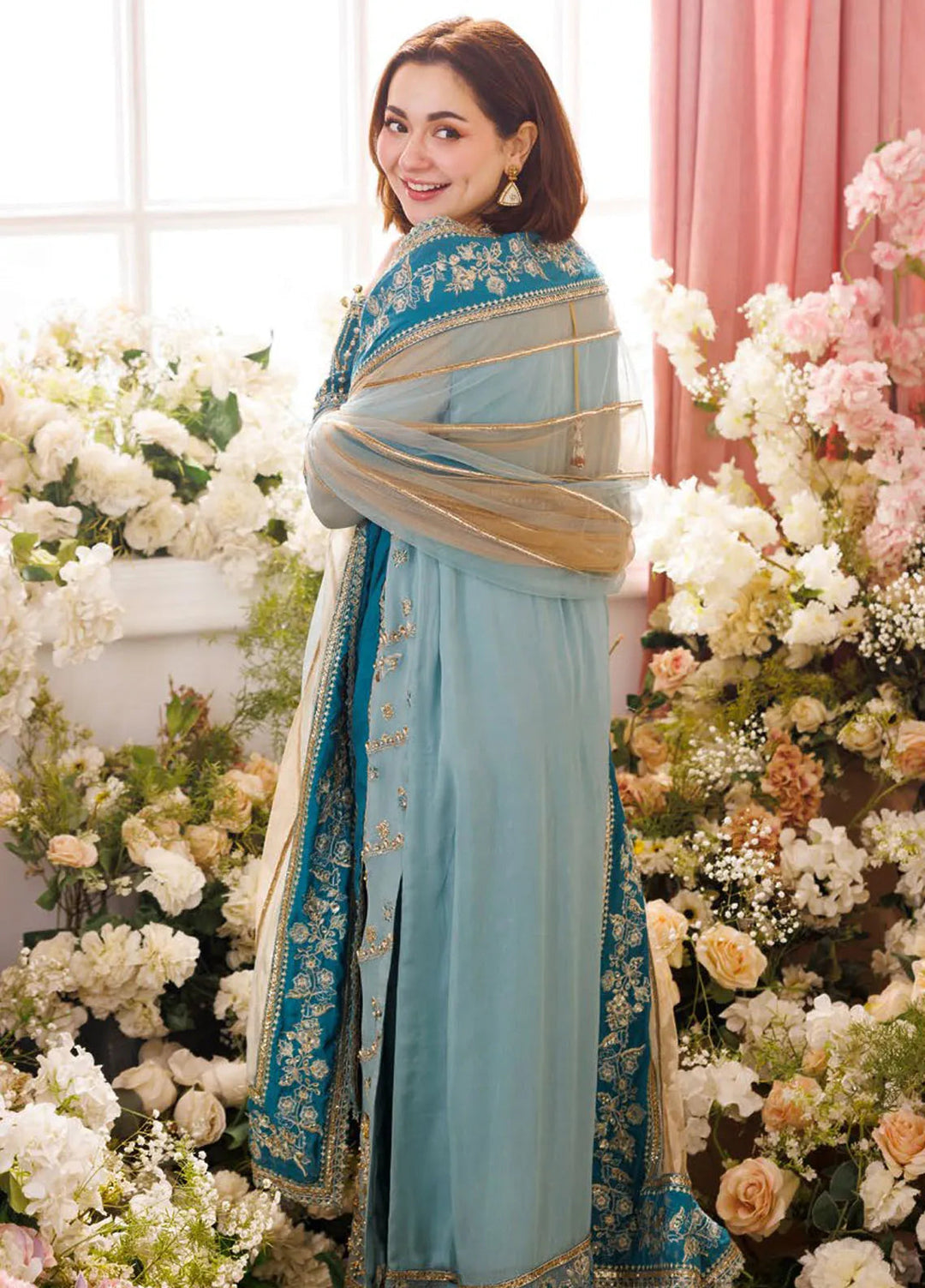 Dastan-E-Jashan by Charizma Embroidered Chiffon Suit Unstitched 3 Piece CR25DJ DJ5-08 - Formals Collection