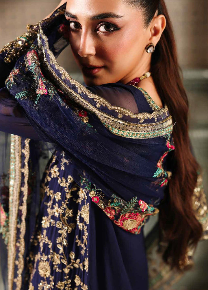 Dastan E Jashan by Charizma Embroidered Chiffon Suits Unstitched 4 Piece CRZ25DF DJW5-01 - Formals Collection