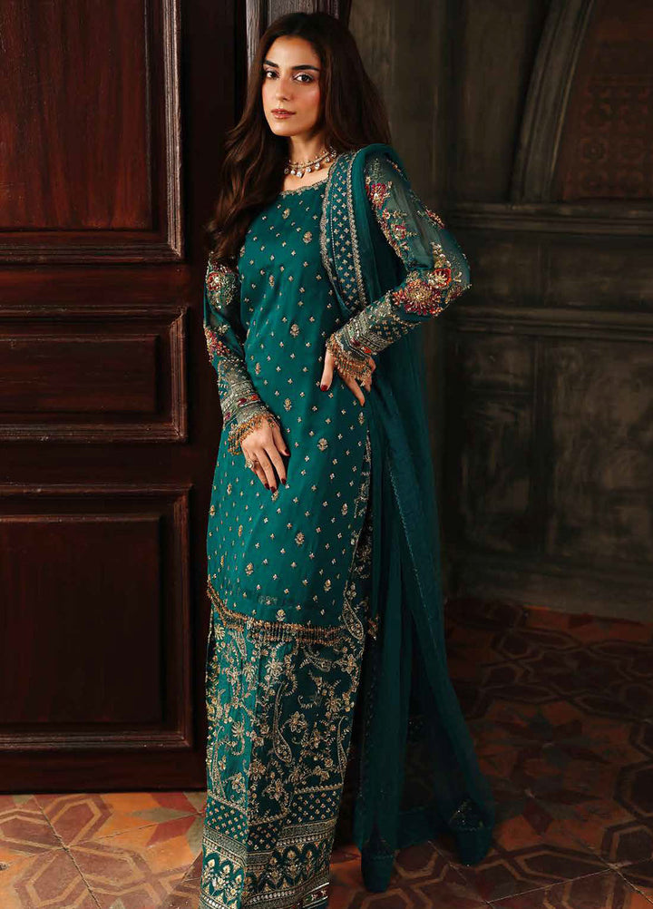 Dastan E Jashan by Charizma Embroidered Chiffon Suits Unstitched 4 Piece CRZ25DF DJW5-04 - Formals Collection