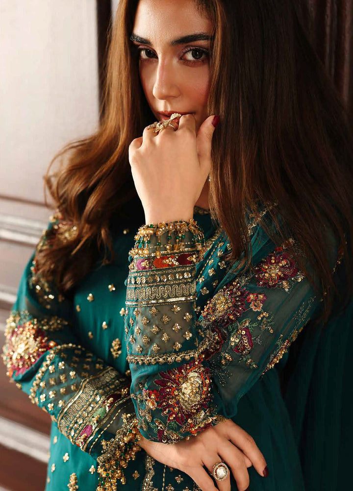 Dastan E Jashan by Charizma Embroidered Chiffon Suits Unstitched 4 Piece CRZ25DF DJW5-04 - Formals Collection