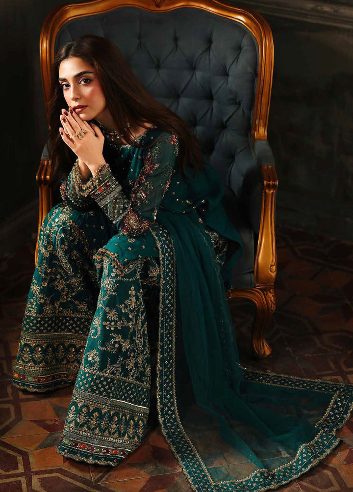 Dastan E Jashan by Charizma Embroidered Chiffon Suits Unstitched 4 Piece CRZ25DF DJW5-04 - Formals Collection