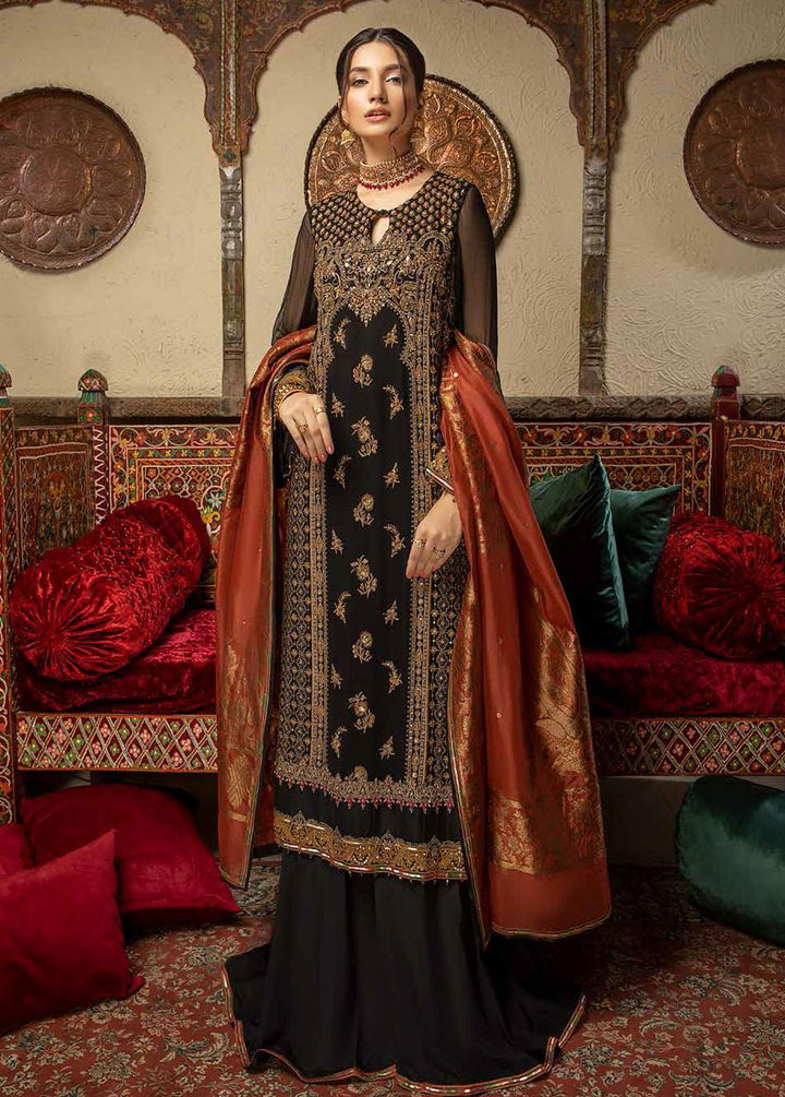 Dastan-e-Jashan By Charizma Embroidered Chiffon Suits Unstitched 3 Piece CRZ22DJ DJW 01 - Formal Collection