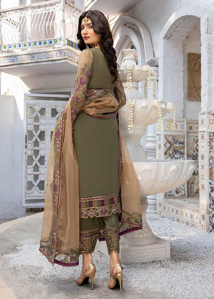 Dastan-e-Jashan By Charizma Embroidered Chiffon Suits Unstitched 3 Piece CRZ22DJ DJW 05 - Formal Collection