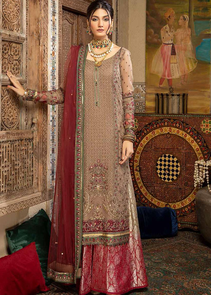 Dastan-e-Jashan By Charizma Embroidered Chiffon Suits Unstitched 3 Piece CRZ22DJ DJW 07 - Formal Collection