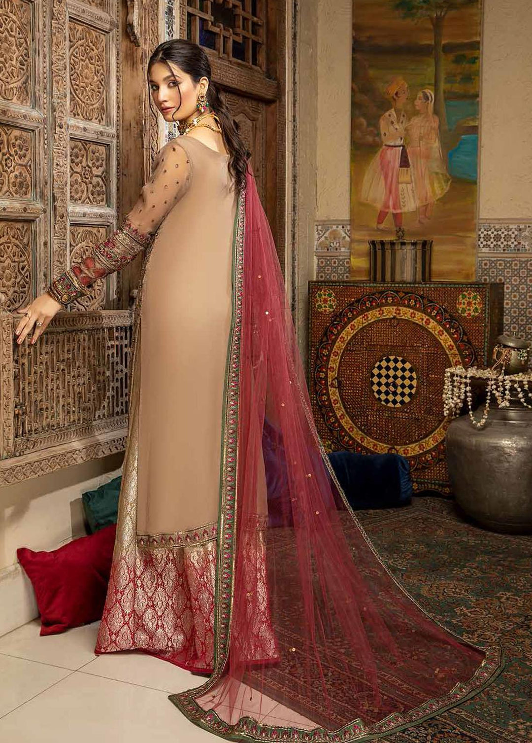 Dastan-e-Jashan By Charizma Embroidered Chiffon Suits Unstitched 3 Piece CRZ22DJ DJW 07 - Formal Collection