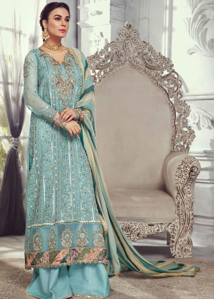 Dastan-e-Jashan By Charizma Embroidered Chiffon Suits Unstitched 3 Piece CRZ22-DJ2 DJW 09 - Formal Collection