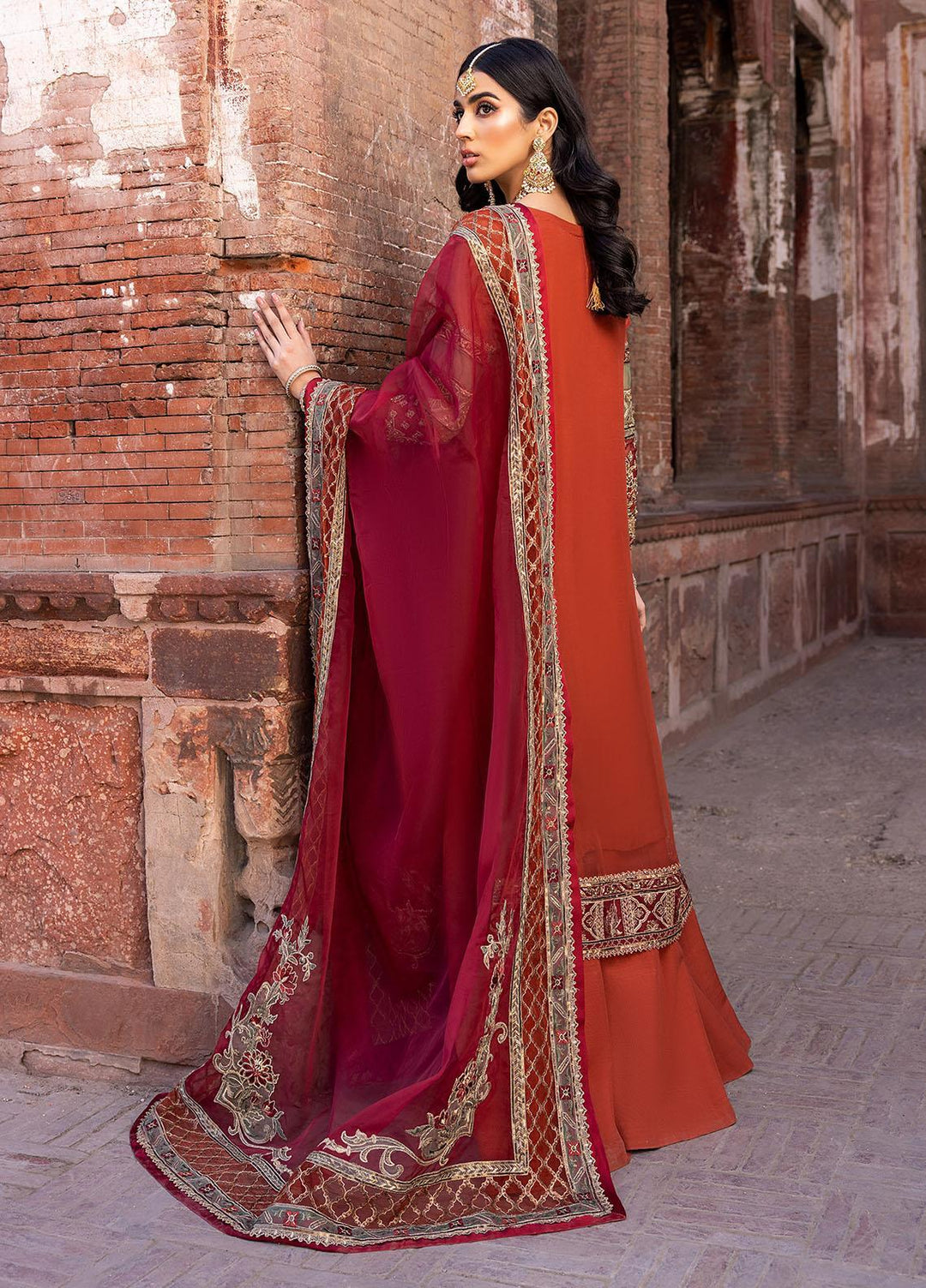 Dastan-e-Jashan By Charizma Embroidered Chiffon Suits Unstitched 4 Piece CRZ23DJ DJW.23.02 - Luxury Collection