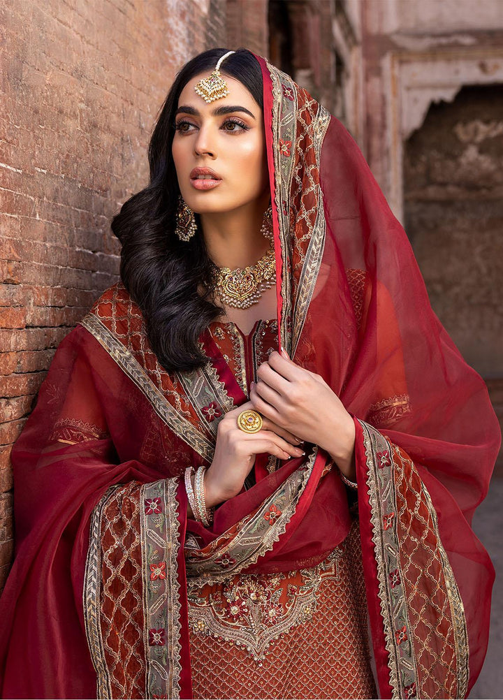 Dastan-e-Jashan By Charizma Embroidered Chiffon Suits Unstitched 4 Piece CRZ23DJ DJW.23.02 - Luxury Collection