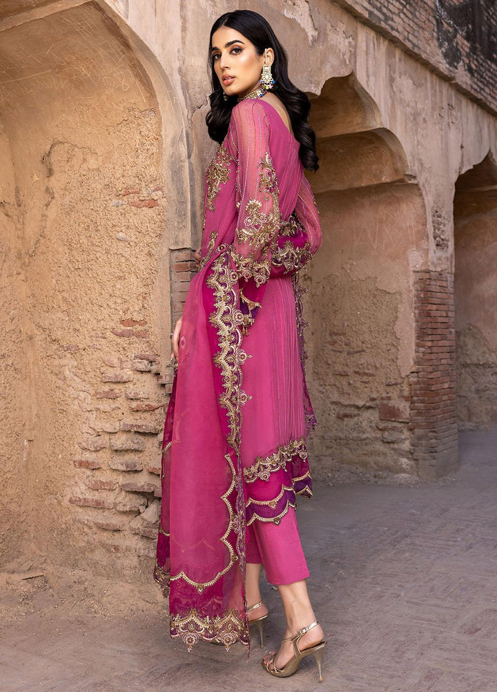 Dastan-e-Jashan By Charizma Embroidered Chiffon Suits Unstitched 4 Piece CRZ23DJ DJW.23.05 - Luxury Collection