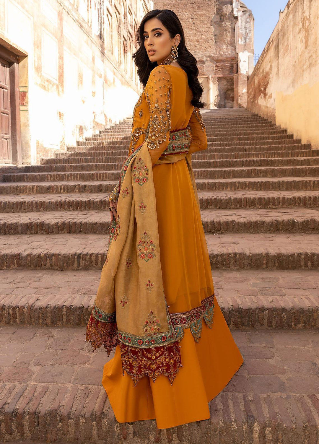 Dastan-e-Jashan By Charizma Embroidered Chiffon Suits Unstitched 4 Piece CRZ23DJ DJW.23.06 - Luxury Collection