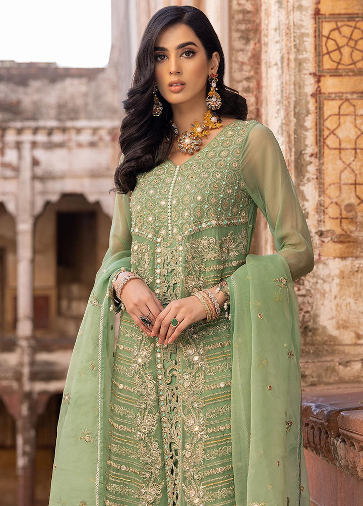 Dastan-e-Jashan By Charizma Embroidered Chiffon Suits Unstitched 4 Piece CRZ23DJ DJW.23.07 - Luxury Collection
