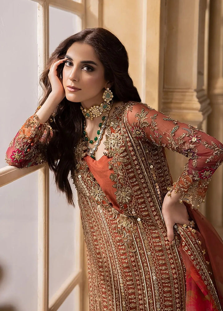 Dastan-e-Jashn by Charizma Embroidered Chiffon Suits Unstitched 3 Piece Suit CRZ24DC DJW4-04 - Formals Collection