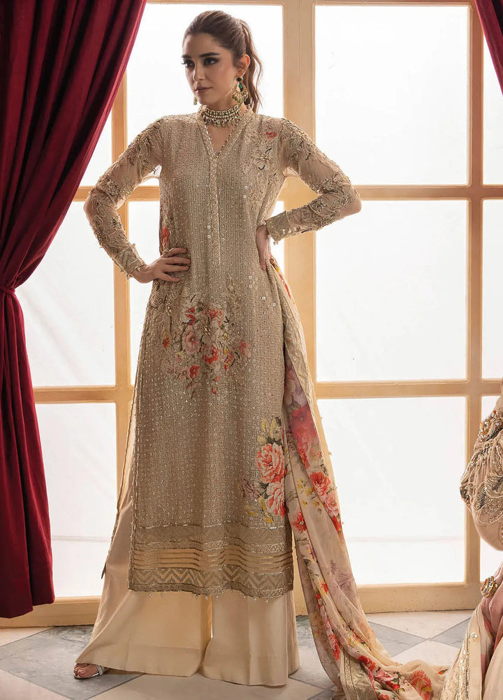 Dastan-e-Jashn by Charizma Embroidered Chiffon Suits Unstitched 3 Piece Suit CRZ24DC DJW4-05 - Formals Collection
