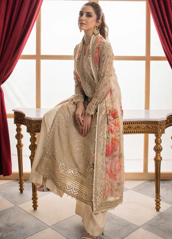 Dastan-e-Jashn by Charizma Embroidered Chiffon Suits Unstitched 3 Piece Suit CRZ24DC DJW4-05 - Formals Collection