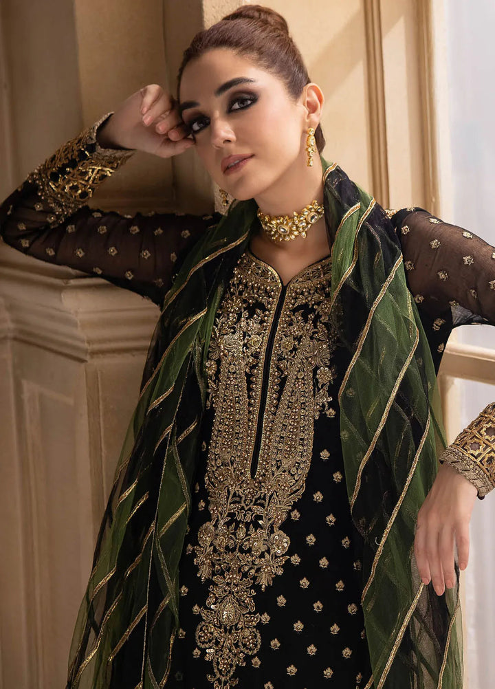 Dastan-e-Jashn by Charizma Embroidered Chiffon Suits Unstitched 3 Piece Suit CRZ24DC DJW4-06 - Formals Collection