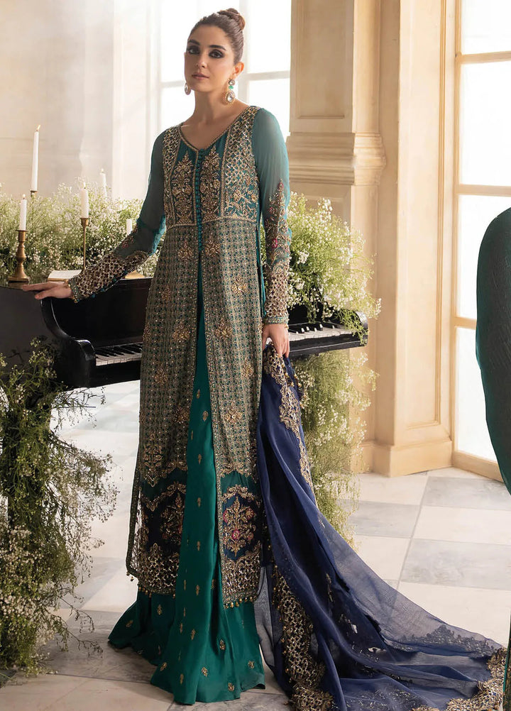 Dastan-e-Jashn by Charizma Embroidered Chiffon Suits Unstitched 3 Piece Suit CRZ24DC DJW4-07 - Formals Collection