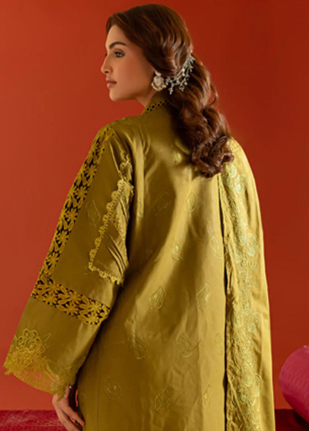 Dastan-e-Noor by Parishay Embroidered Lawn Suit Unstitched 3 Piece PR25DN DSC-01 - Summer Collection