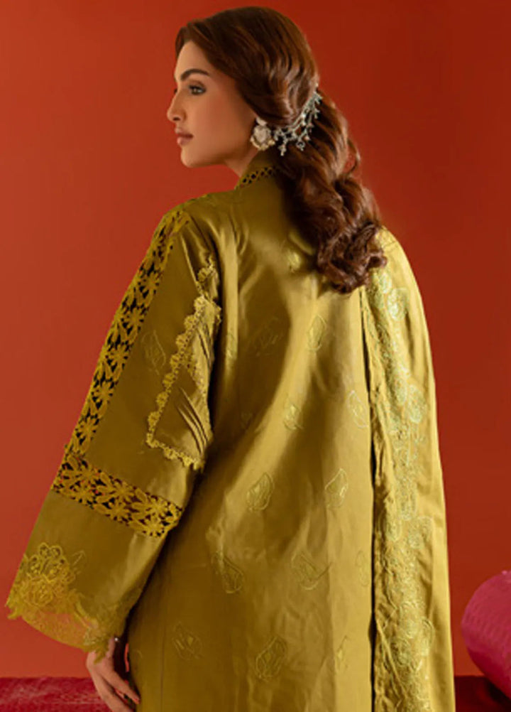 Dastan-e-Noor by Parishay Embroidered Lawn Suit Unstitched 3 Piece PR25DN DSC-01 - Summer Collection