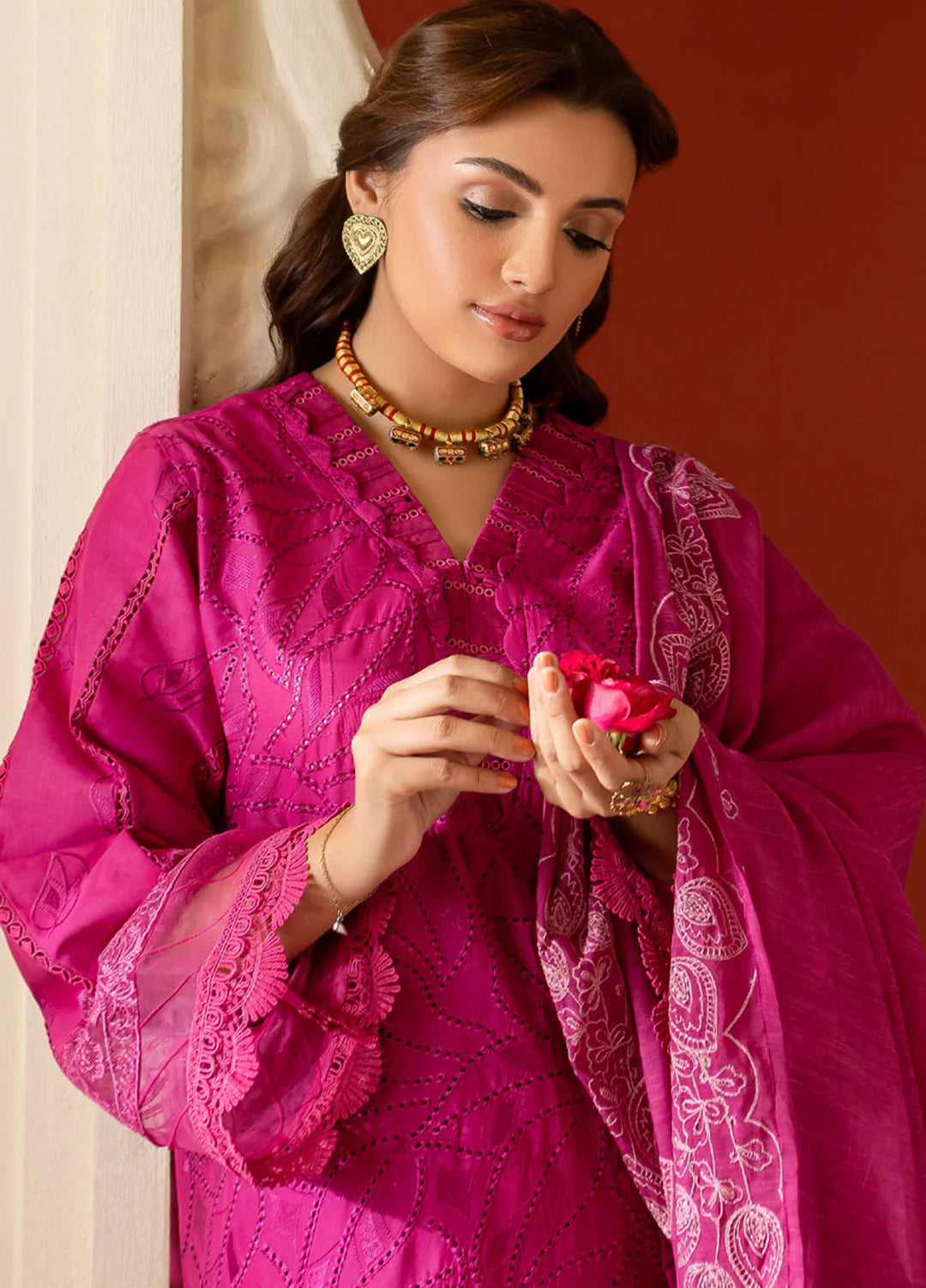 Dastan-e-Noor by Parishay Embroidered Lawn Suit Unstitched 3 Piece PR25DN DSC-02 - Summer Collection