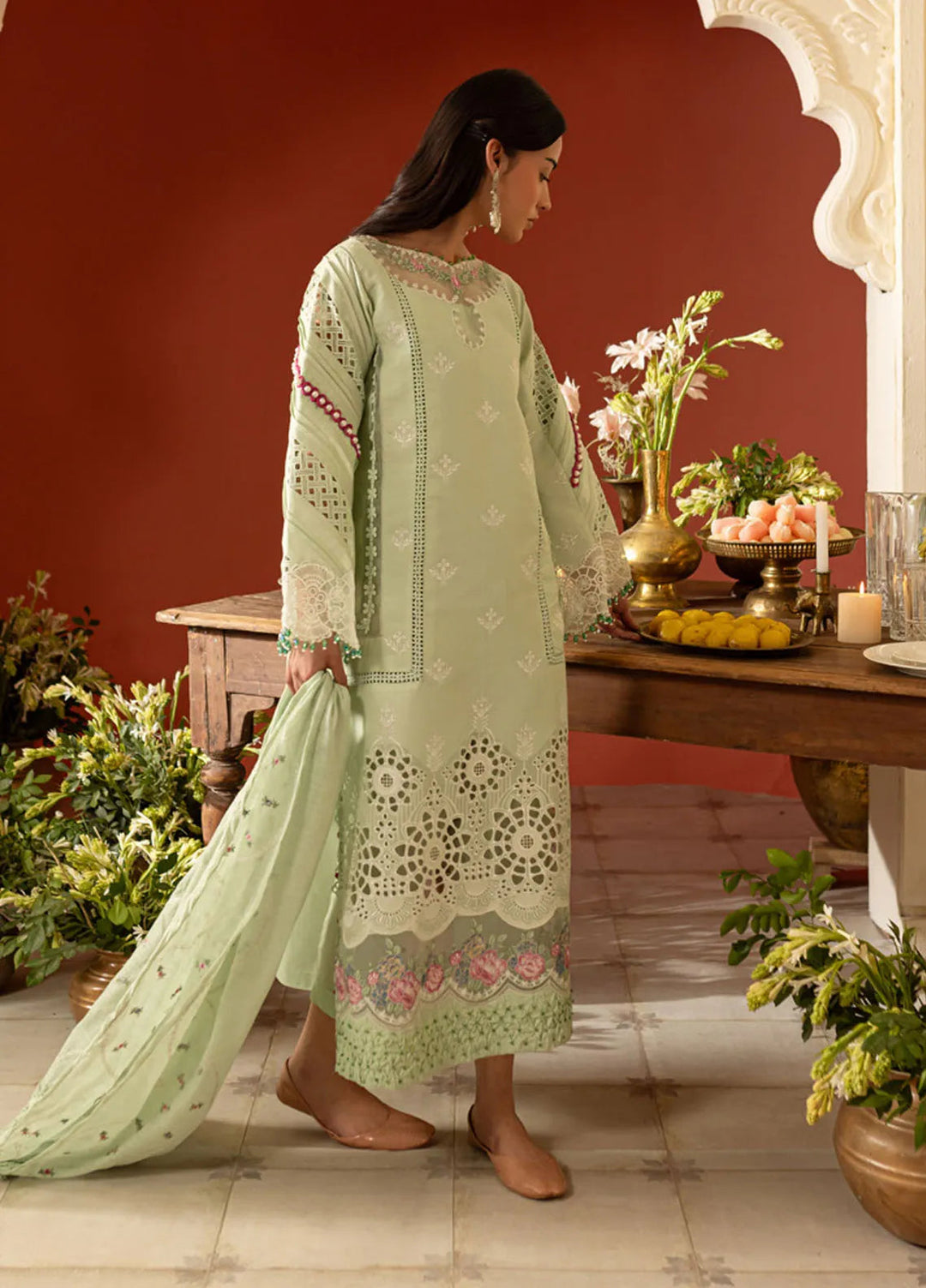 Dastan-e-Noor by Parishay Embroidered Lawn Suit Unstitched 3 Piece PR25DN DSC-03 - Summer Collection