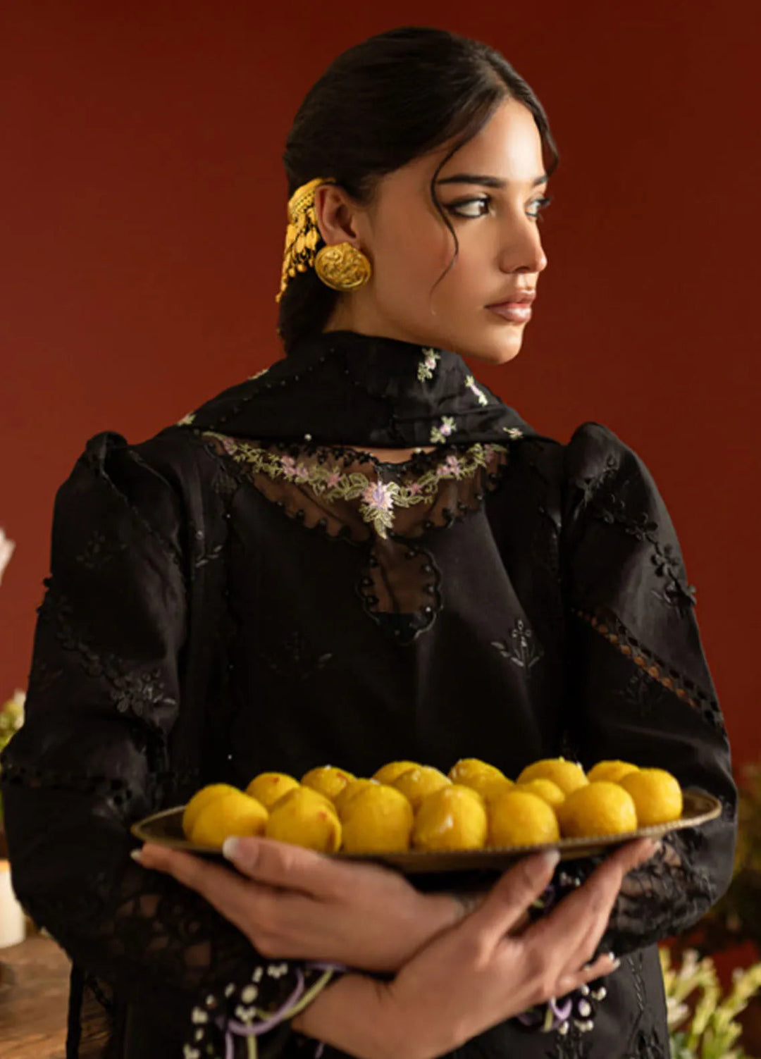 Dastan-e-Noor by Parishay Embroidered Lawn Suit Unstitched 3 Piece PR25DN DSC-04 - Summer Collection