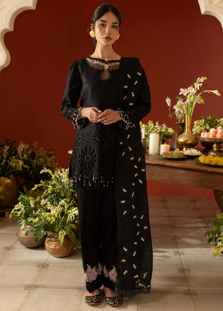 Dastan-e-Noor by Parishay Embroidered Lawn Suit Unstitched 3 Piece PR25DN DSC-04 - Summer Collection