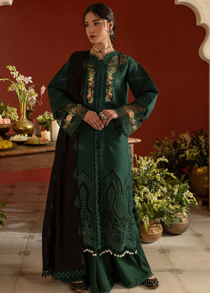 Dastan-e-Noor by Parishay Embroidered Lawn Suit Unstitched 3 Piece PR25DN DSC-06 - Summer Collection