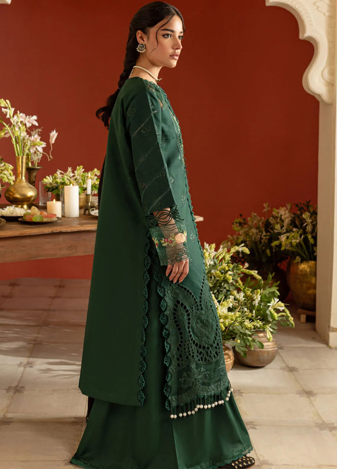 Dastan-e-Noor by Parishay Embroidered Lawn Suit Unstitched 3 Piece PR25DN DSC-06 - Summer Collection