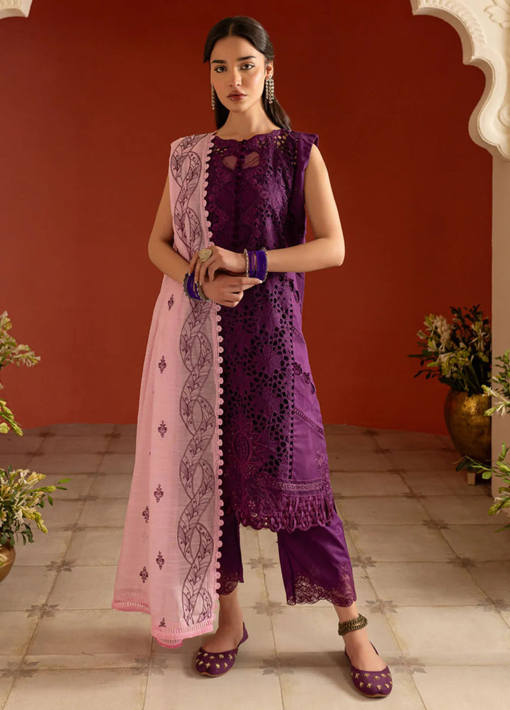 Dastan-e-Noor by Parishay Embroidered Lawn Suit Unstitched 3 Piece PR25DN DSC-07 - Summer Collection