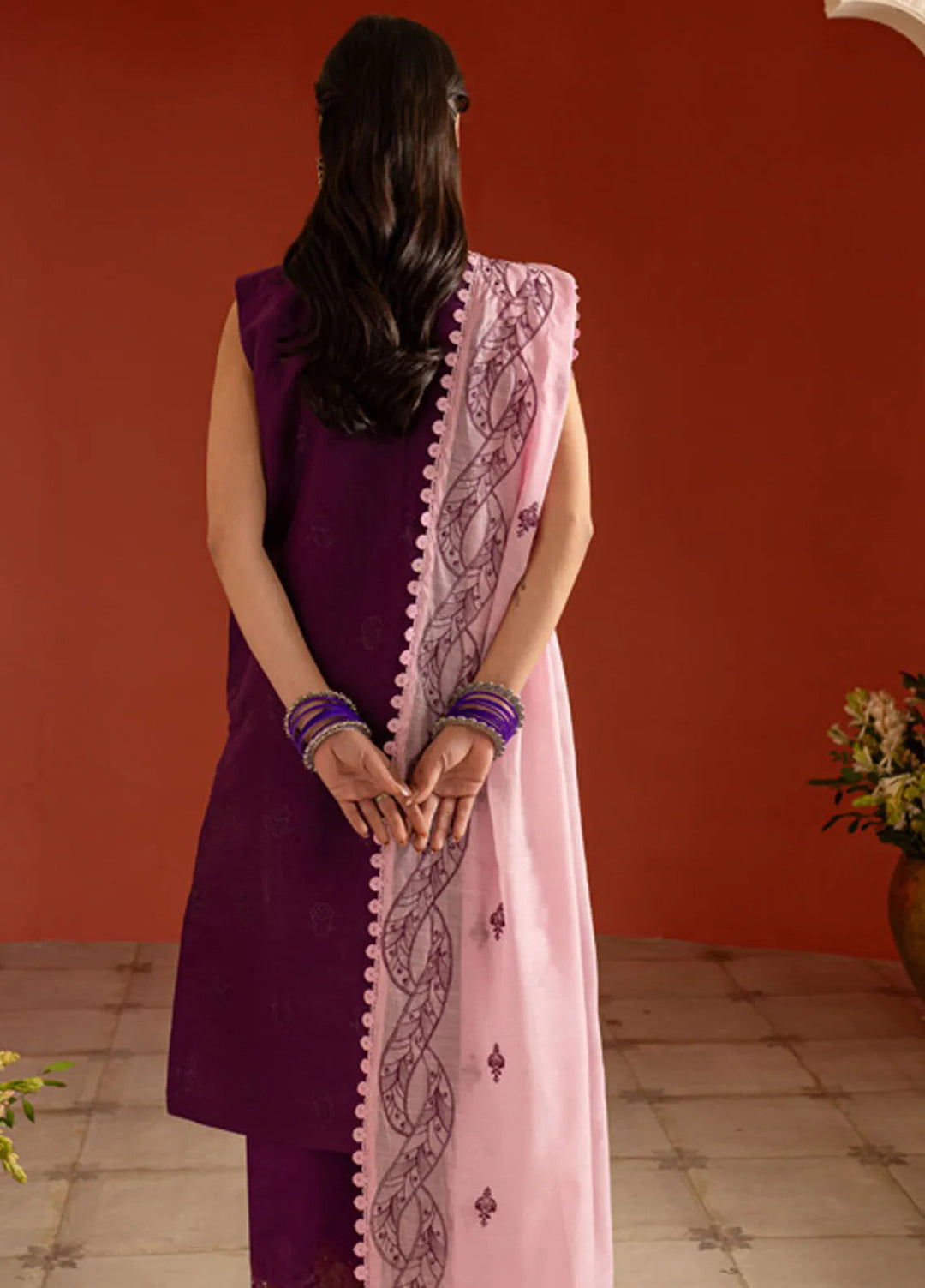 Dastan-e-Noor by Parishay Embroidered Lawn Suit Unstitched 3 Piece PR25DN DSC-07 - Summer Collection