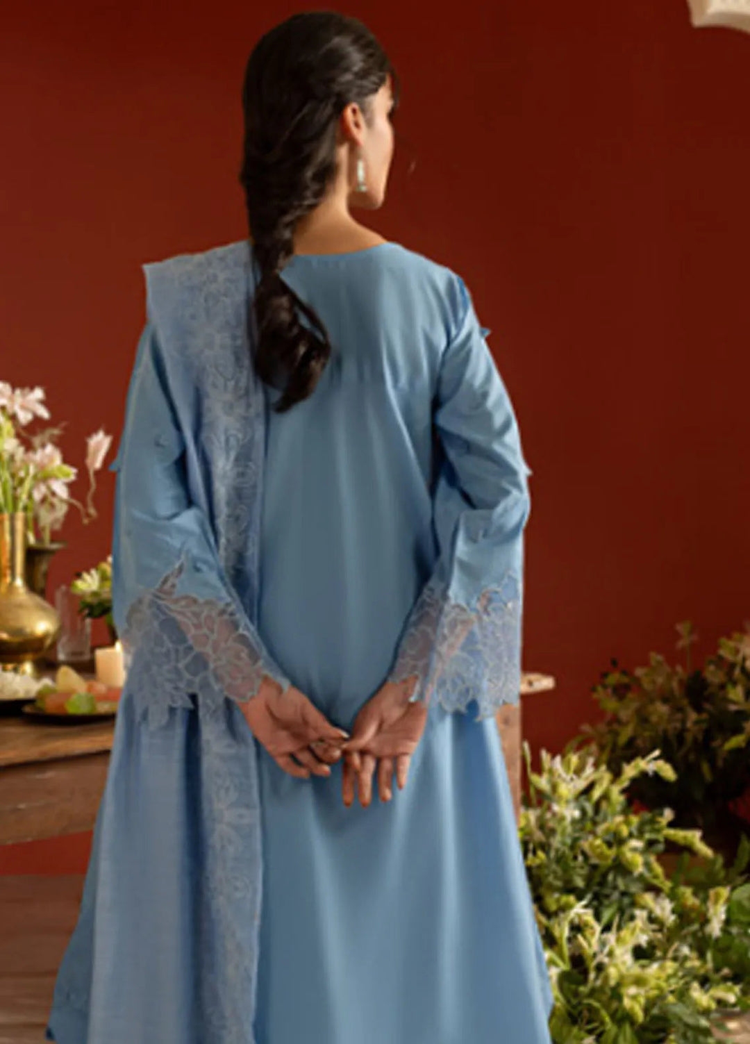 Dastan-e-Noor by Parishay Embroidered Lawn Suit Unstitched 3 Piece PR25DN DSC-10 - Summer Collection