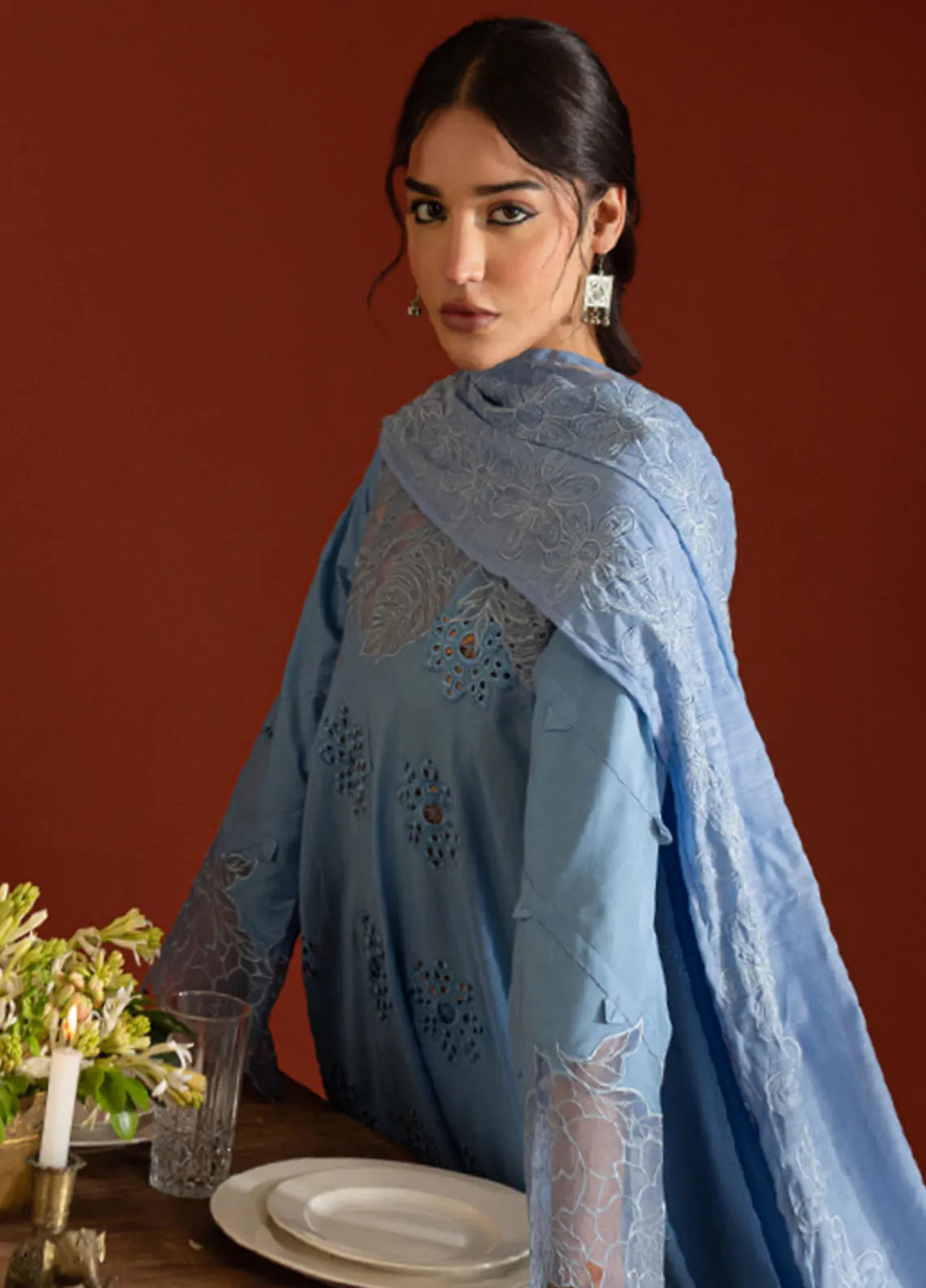 Dastan-e-Noor by Parishay Embroidered Lawn Suit Unstitched 3 Piece PR25DN DSC-10 - Summer Collection