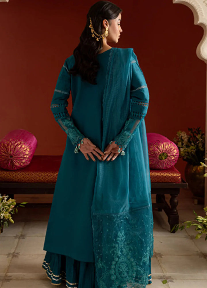 Dastan-e-Noor by Parishay Embroidered Lawn Suit Unstitched 3 Piece PR25DN DSC-12 - Summer Collection