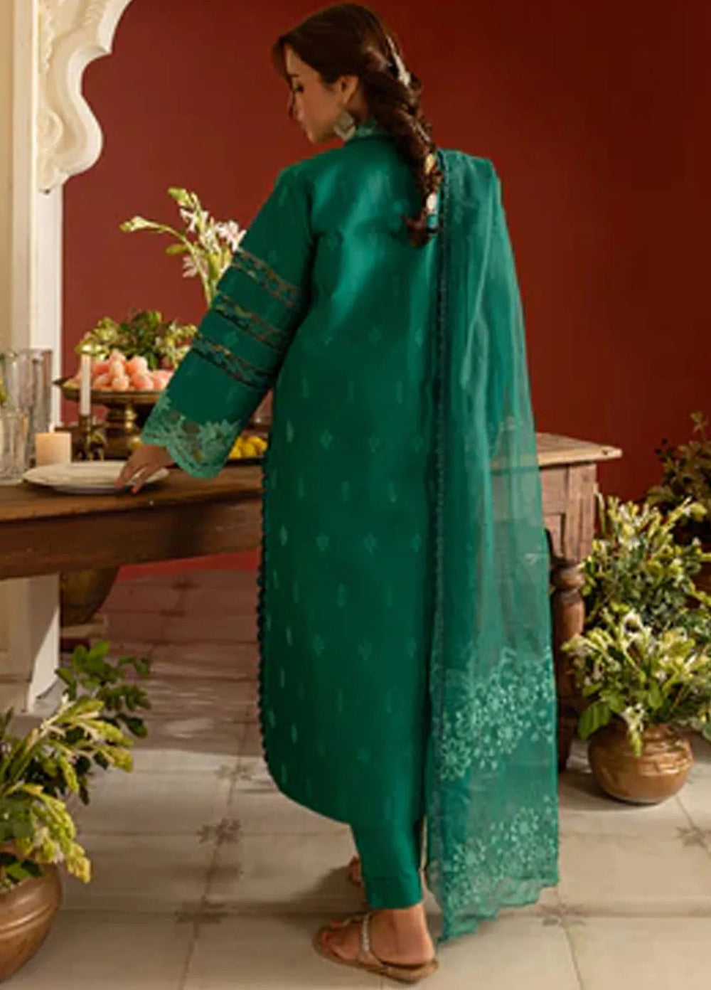 Dastan-e-Noor by Parishay Embroidered Lawn Suit Unstitched 3 Piece PR25DN DSC-14 - Summer Collection