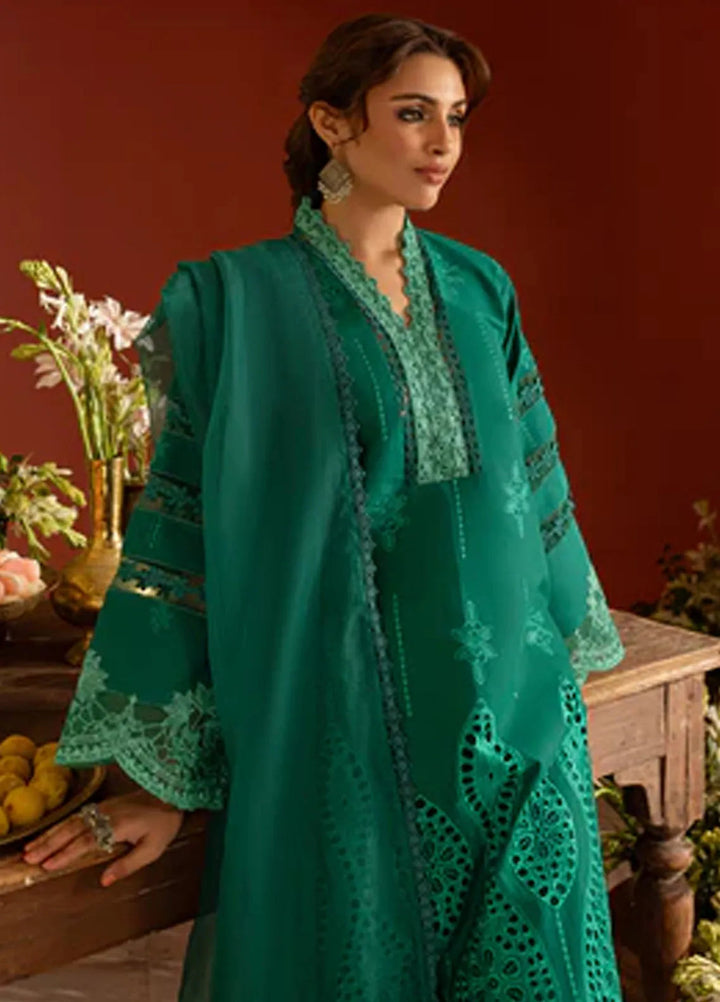 Dastan-e-Noor by Parishay Embroidered Lawn Suit Unstitched 3 Piece PR25DN DSC-14 - Summer Collection