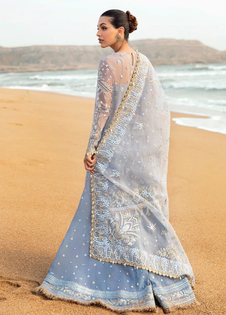 Dastangoi by Afrozeh Embroidered Suits Unstitched 3 Piece AF24DG AWE-01 Nashmia - Formal Collection