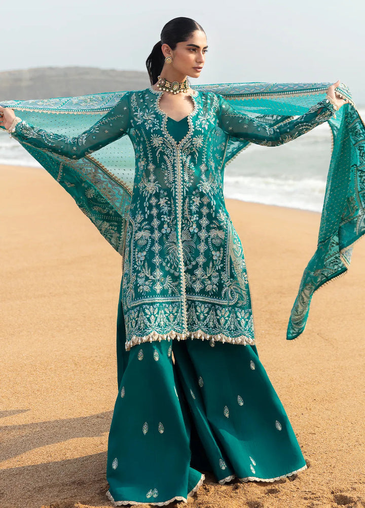 Dastangoi by Afrozeh Embroidered Suits Unstitched 3 Piece AF24DG AWE-02 Firdaus - Formal Collection