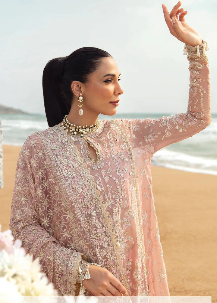 Dastangoi by Afrozeh Embroidered Suits Unstitched 3 Piece AF24DG AWE-03 Shazma - Formal Collection