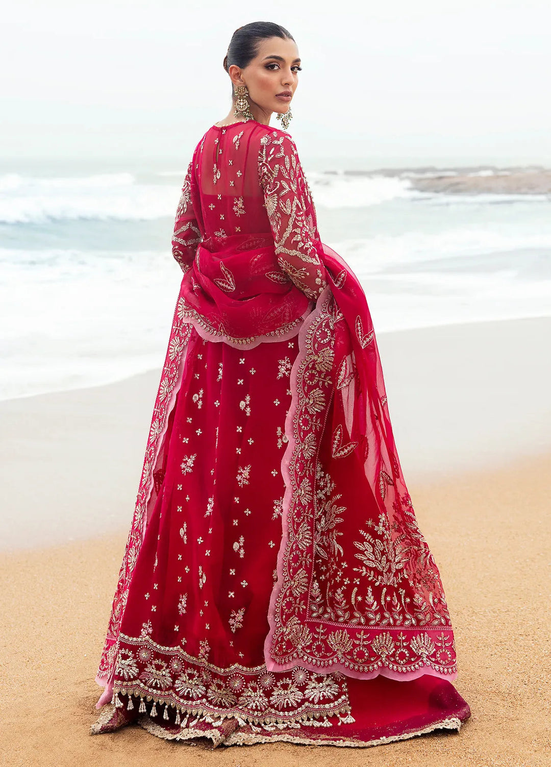 Dastangoi by Afrozeh Embroidered Suits Unstitched 3 Piece AF24DG AWE-04 Nageen - Formal Collection