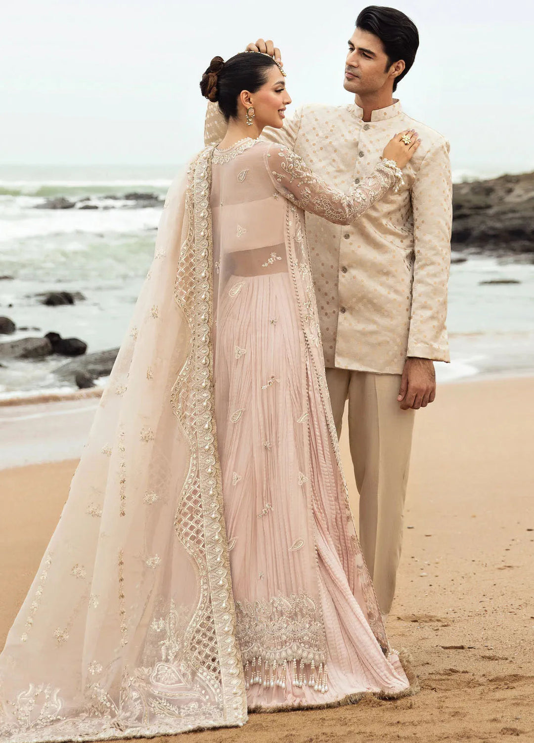 Dastangoi by Afrozeh Embroidered Suits Unstitched 3 Piece AF24DG AWE-05 Shahnoor - Formal Collection