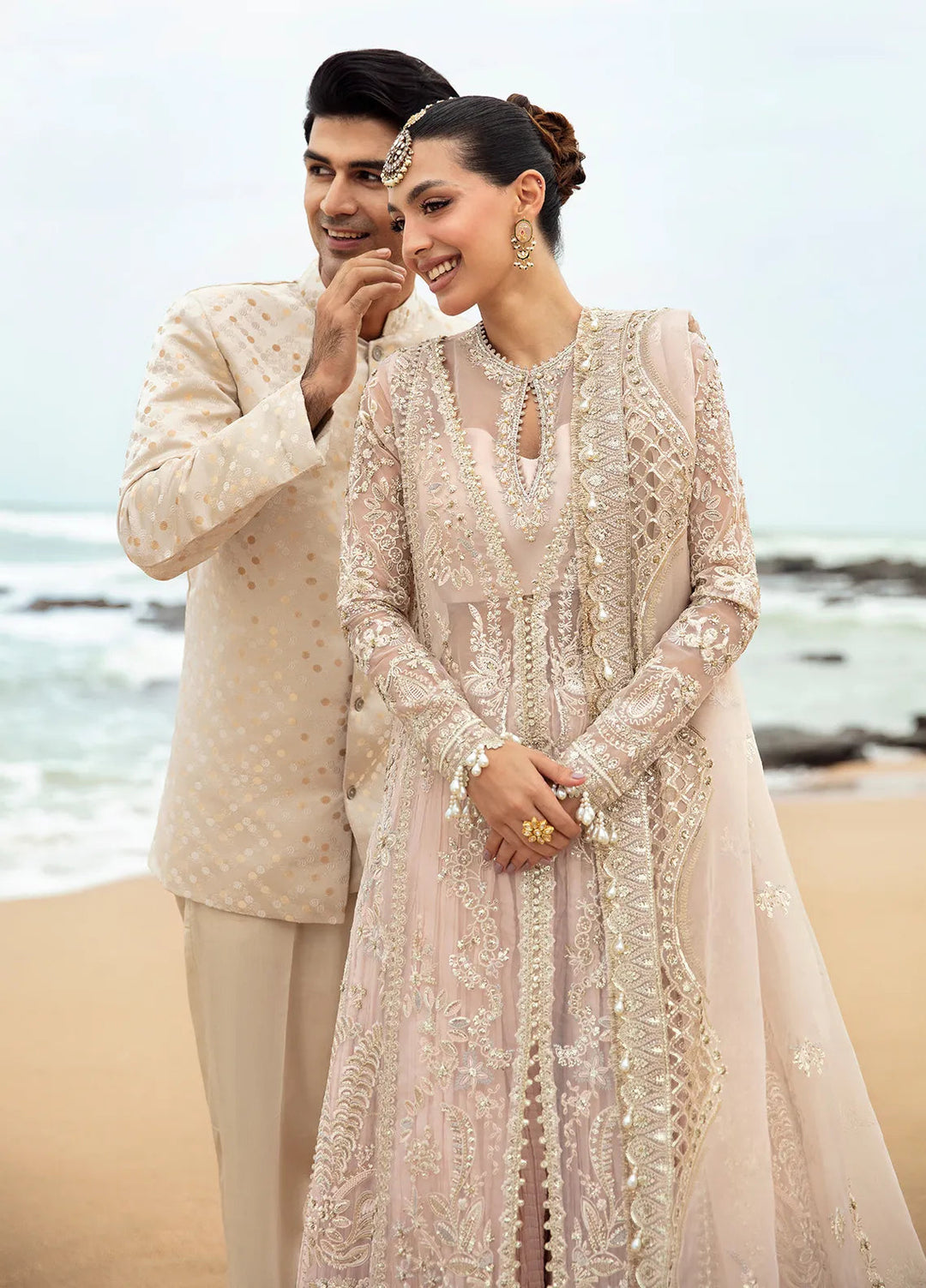Dastangoi by Afrozeh Embroidered Suits Unstitched 3 Piece AF24DG AWE-05 Shahnoor - Formal Collection