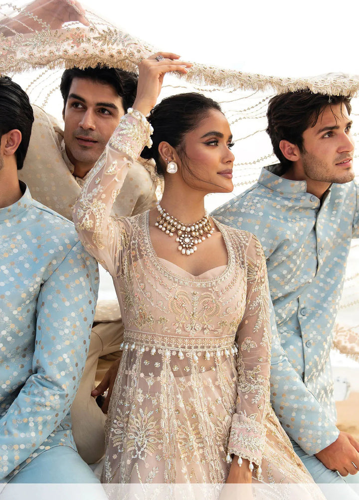 Dastangoi by Afrozeh Embroidered Suits Unstitched 3 Piece AF24DG AWE-07 Afsheen - Formal Collection