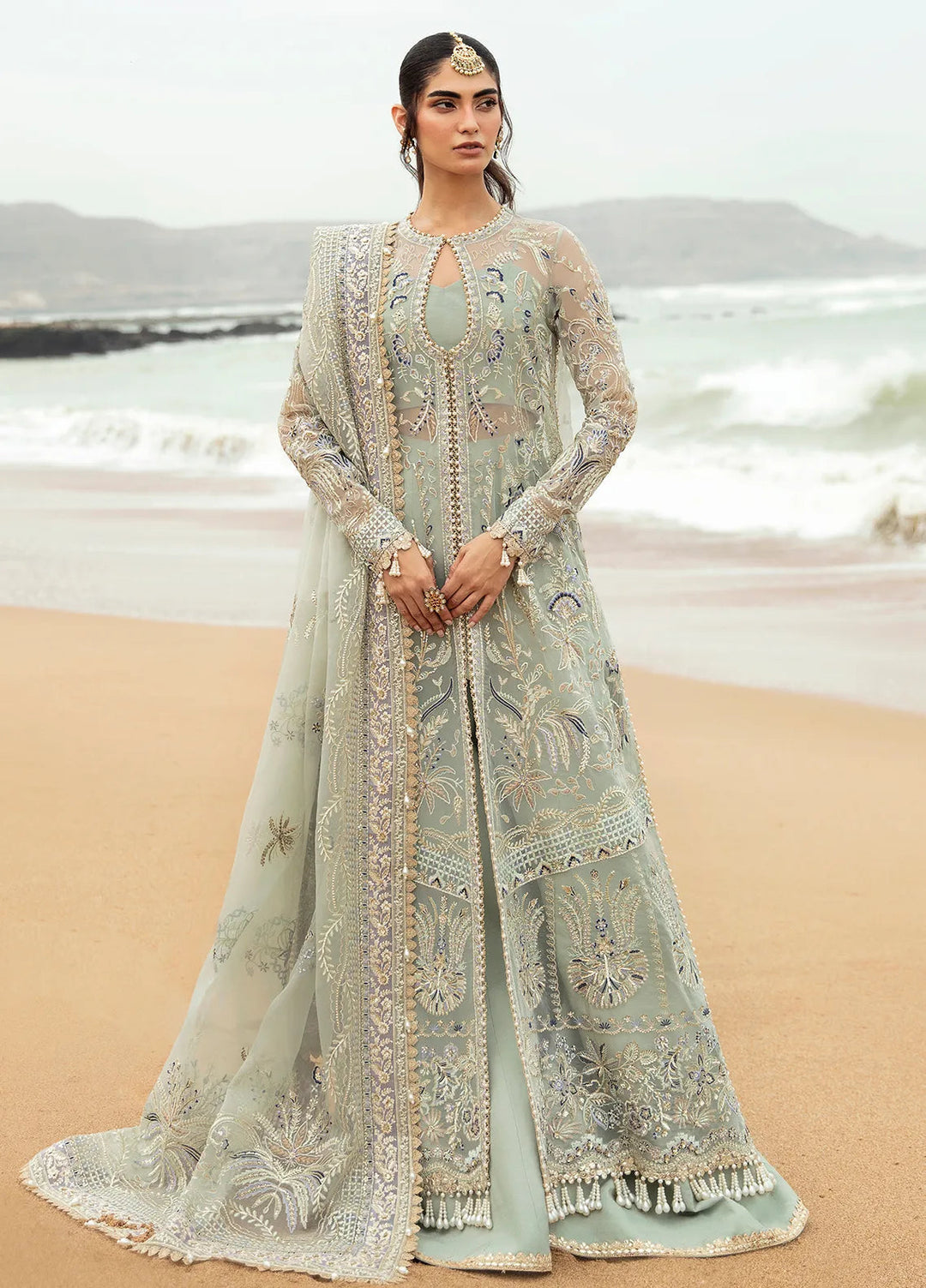 Dastangoi by Afrozeh Embroidered Suits Unstitched 3 Piece AF24DG AWE-08 Shanzay - Formal Collection