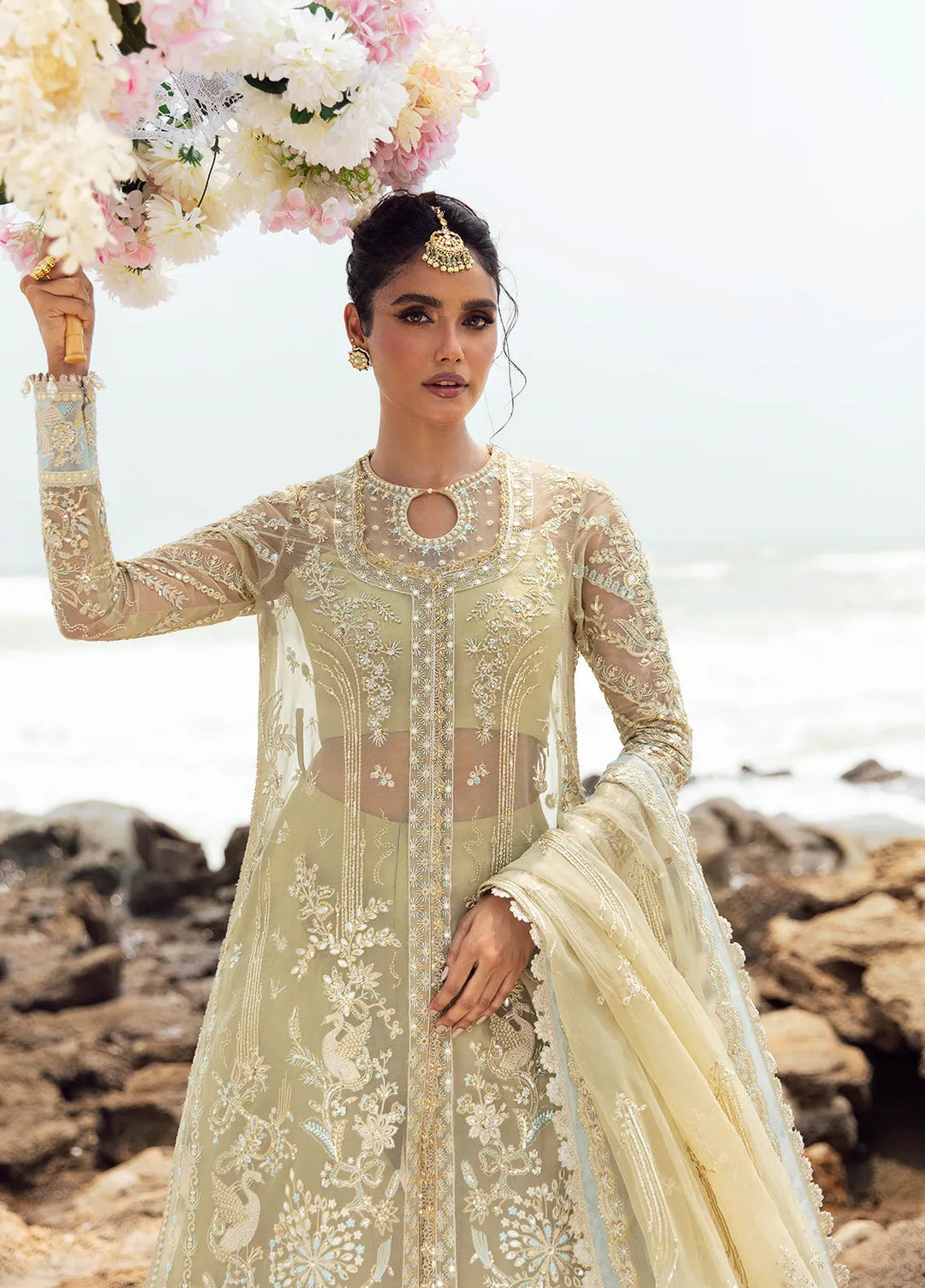 Dastangoi by Afrozeh Embroidered Suits Unstitched 3 Piece AF24DG AWE-09 Leela - Formal Collection