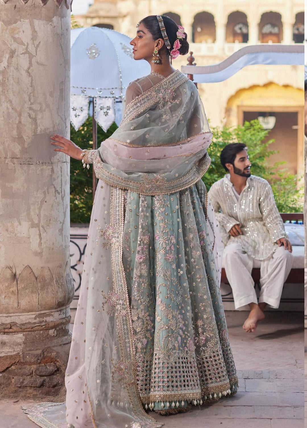 Dastangoi By Afrozeh Embroidered  Suits Unstitched 3 Piece AF23DG AWE-23-V1-01 Mehrunisa - Wedding Collection