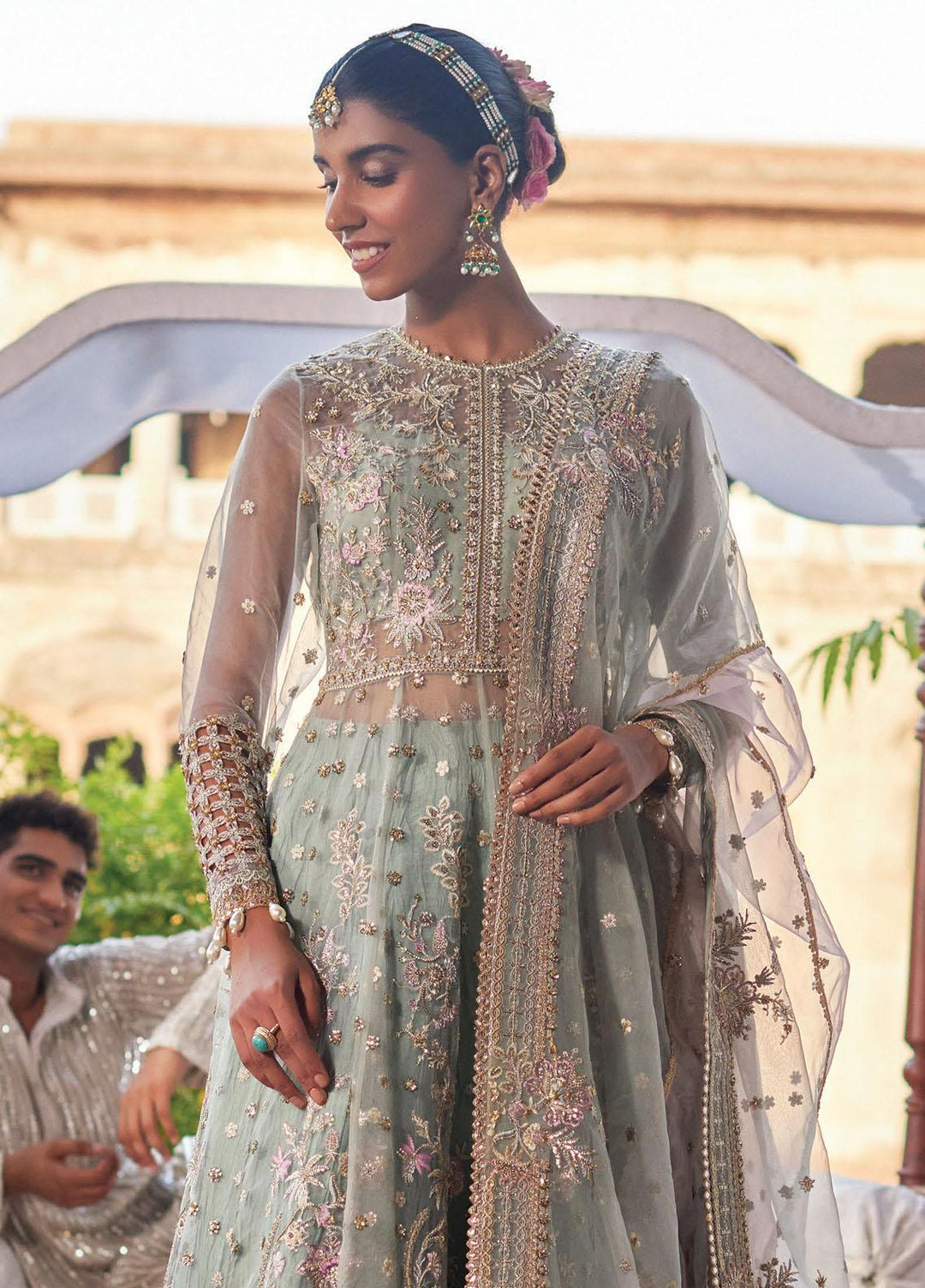 Dastangoi By Afrozeh Embroidered  Suits Unstitched 3 Piece AF23DG AWE-23-V1-01 Mehrunisa - Wedding Collection